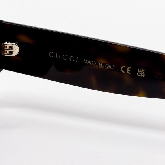 NEW GUCCI GG1794S 002 UNISEX HAVANA BROWN SUNGLASSES GUCCI - Picture 10 of 11
